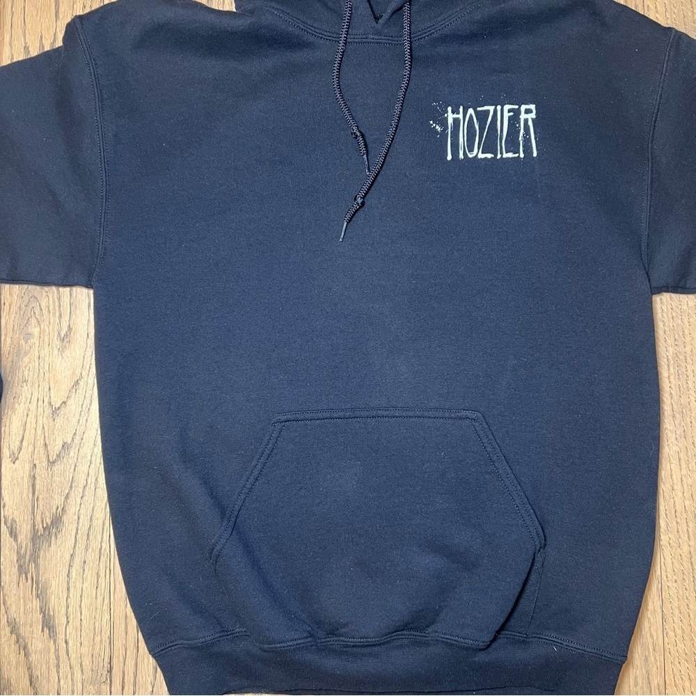 Hozier 2023 Tour Simple Living Things Black Hoodie Size Medium Unisex - Picture 4 of 10